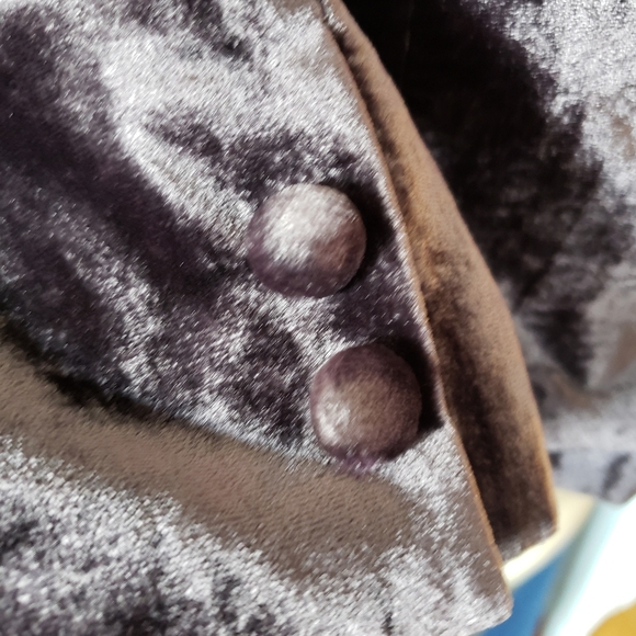 Vintage velvet blazer - Picture 3 of 11